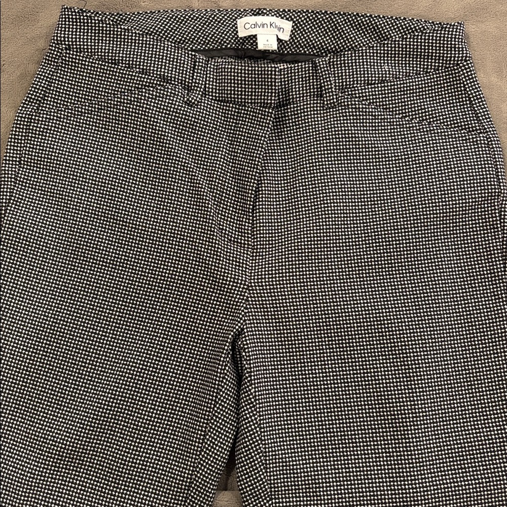 Women’s Calvin Klein Monochrome Patterned Trousers